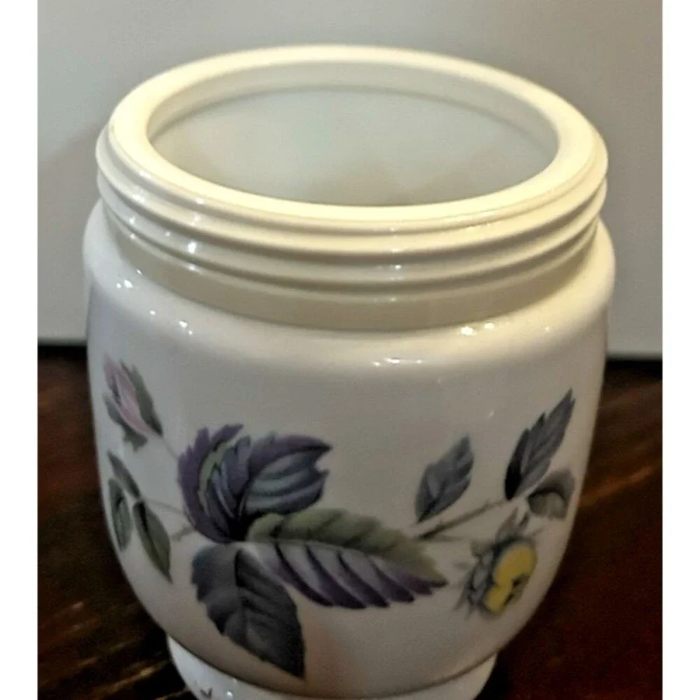 Vintage Royal Worcester Egg Coddler in June Garland pattern from England